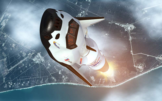 7人乗り再使用型有翼宇宙船、ドリームチェイサーのイメージ