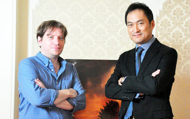 渡辺謙×ギャレス・エドワーズ監督『GODZILLA ゴジラ』／Photo：Naoki Kurozu
