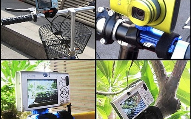 自転車用 デジタルカメラ マウントホルダー