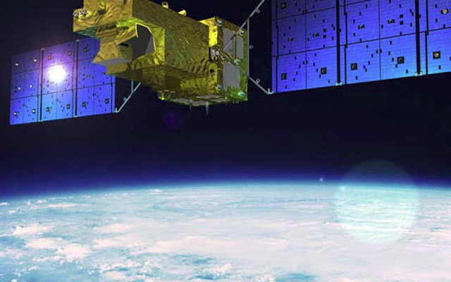 GOSAT-2の軌道上イメージ