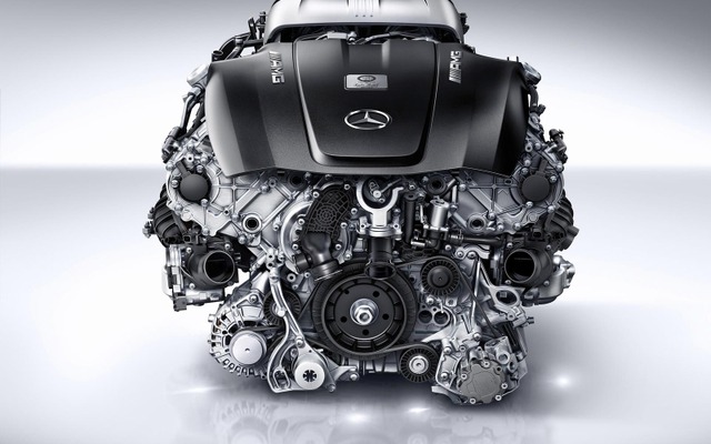 メルセデス-AMG GT用の4.0リットルV8ツインターボ