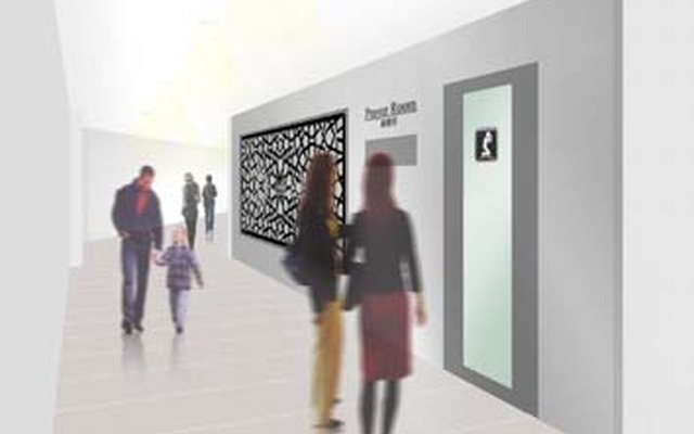 なんばCITY本館地下1階に設置される祈とう室のイメージ。9月30日に開設する。