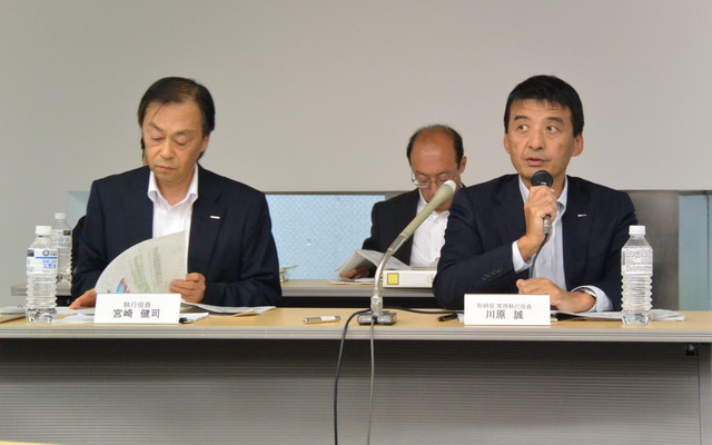 いすゞ自動車決算会見