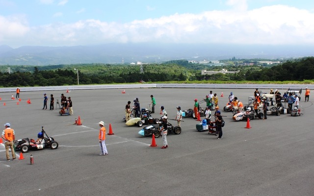 全日本学生フォーミュラ大会試走会