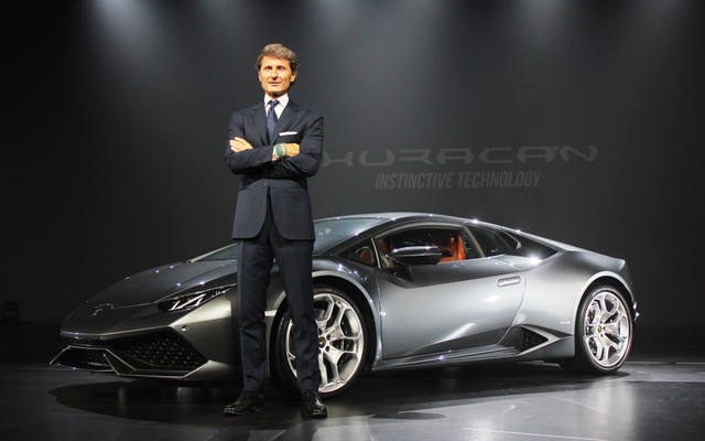 アウトモビリ・ランボルギーニ代表兼CEOのステファン・ヴィンケルマン氏
