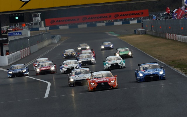 今季のSUPER GT開幕戦（岡山/GT500クラス）。写真：NISSAN