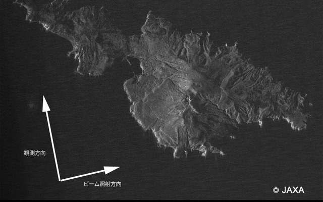 「だいち2号」が鹿児島県口永良部島新岳火山を観測