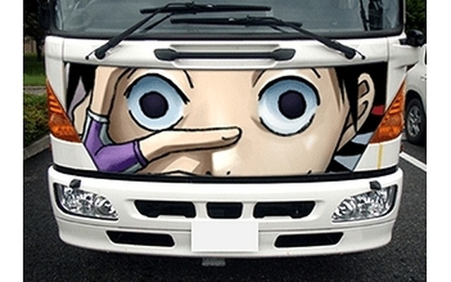 「弱虫ペダル」ラッピングの車載型基地局（画像はイメージ）