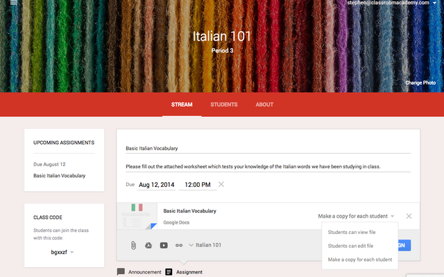 Google Classroom