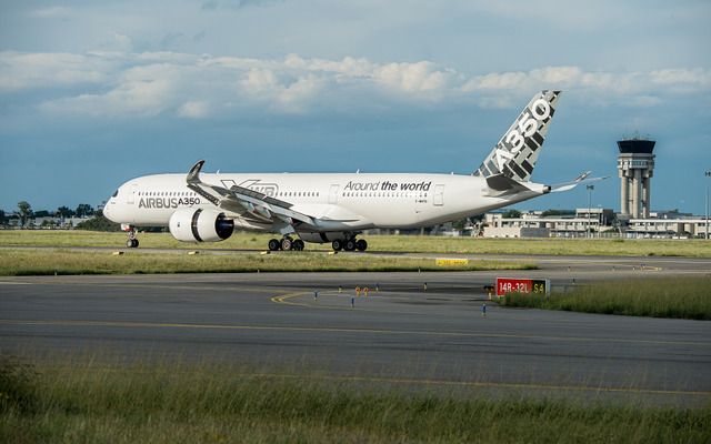 エアバス、A350XWBの路線実証飛行テストが終了