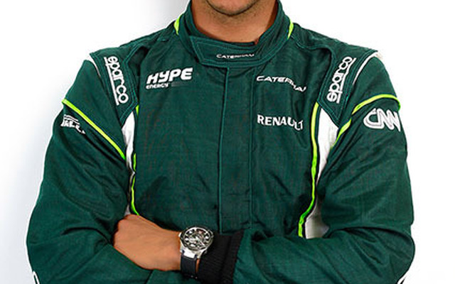 ケータハムのレーシングスーツを纏ったロッテラー。写真：Caterham F1
