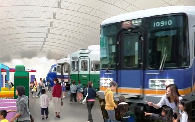 わくわく電車らんど内のイメージ。9月27日オープンの予定だが、先行ツアーは9月23日に行われる。