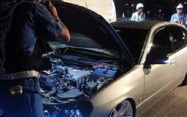 不正改造車排除運動などで街頭検査を実施