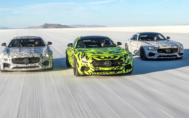 メルセデス-AMG GTの開発プロトタイプ車