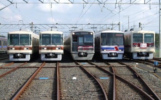 新京成電鉄は恒例の車両基地公開イベントを10月25日に開催する。写真は前回の様子。