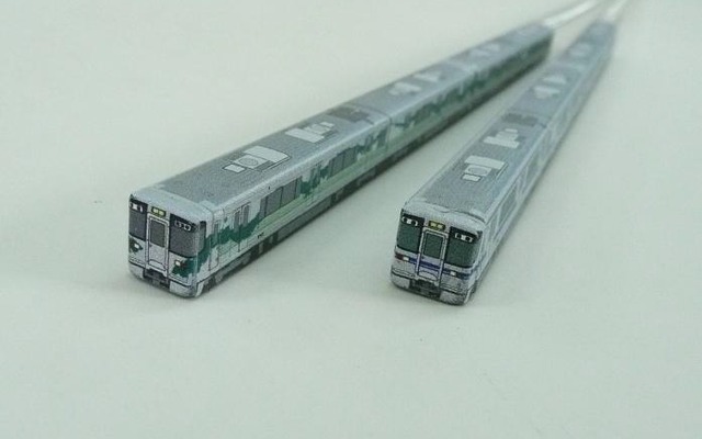 愛知環状鉄道がこのほど発売を開始した「ハシ鉄」。2000系電車が持ち手部分に描かれている。
