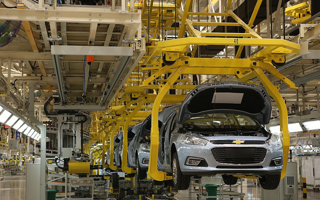 上海GM北盛汽車の瀋陽工場で生産が開始された新型シボレークルーズ