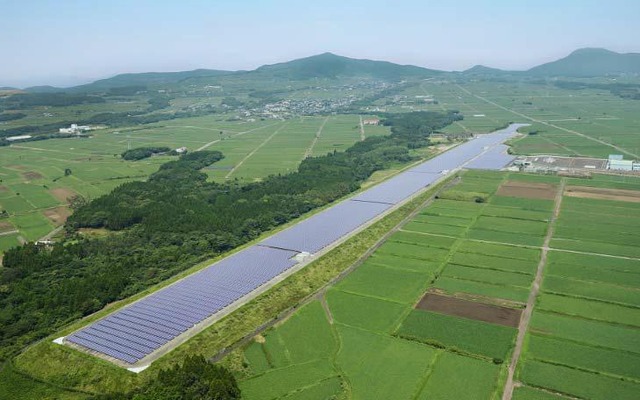 オリックスと九電工、枕崎空港跡地でメガソーラー発電所を稼働