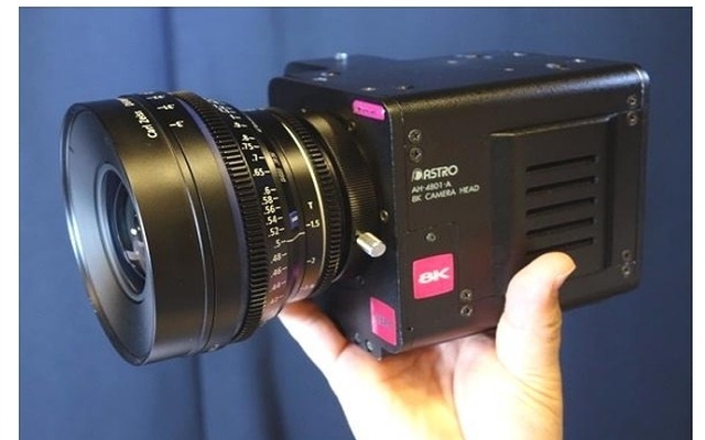 開発したフレーム周波数120Hz超小型8KCubeカメラ