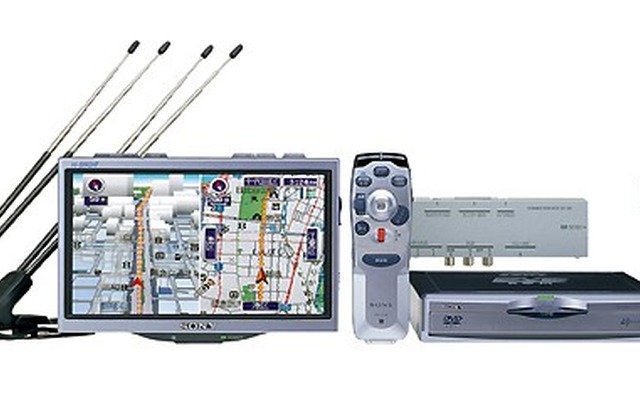 ソニー『NVX-DV807B』---業界最多の詳細都市地図を収録したDVDナビ
