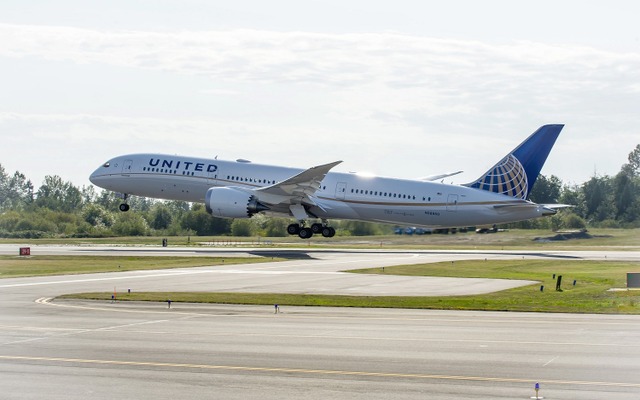 ユナイテッド航空、787-9型機を受領