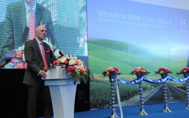 ボルグワーナーの中国新工場を開所式