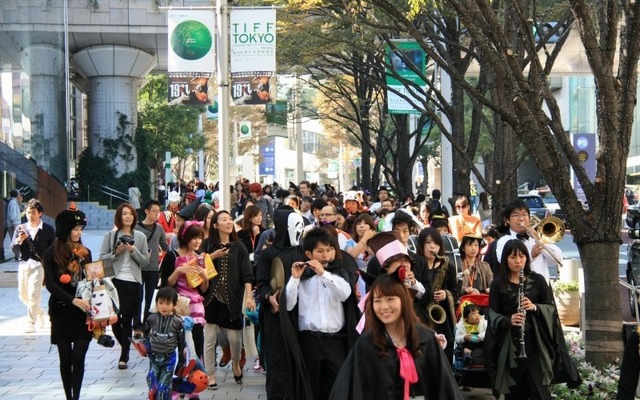 六本木ヒルズ・ハロウィンパレード（昨年の模様）