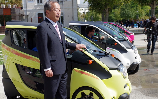 トヨタ自動車の内山田竹志会長