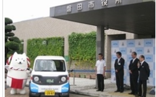 NTN、インホイールモーター搭載の超小型モビリティを磐田市に貸与