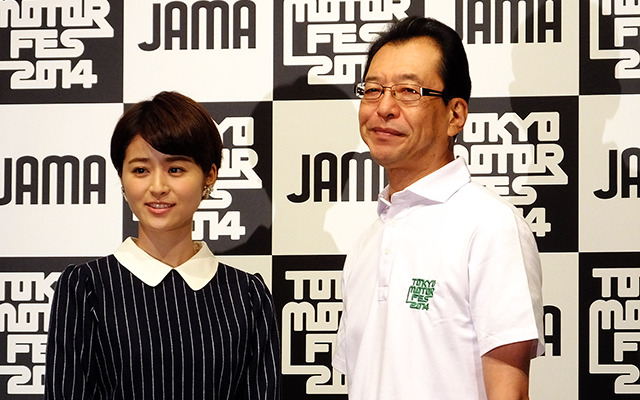 鈴木ちなみさんと池史彦会長
