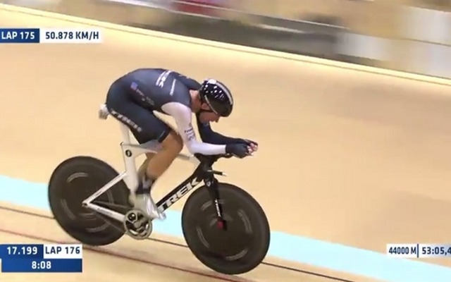 UCIが公開した動画キャプチャ