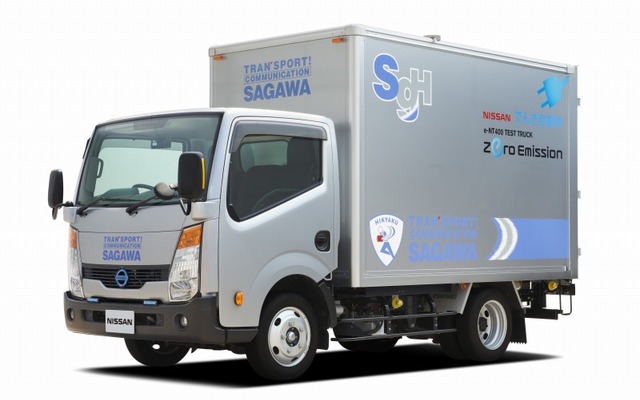 日産・e-NT400テストトラック