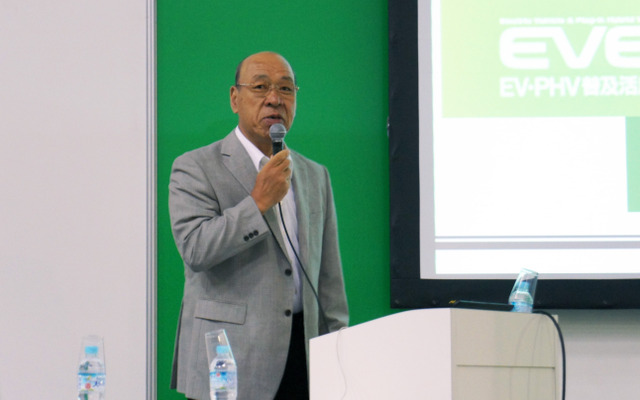 APEVの代表幹事で「モンスター田嶋」の異名で有名なラリードライバー田嶋伸博氏