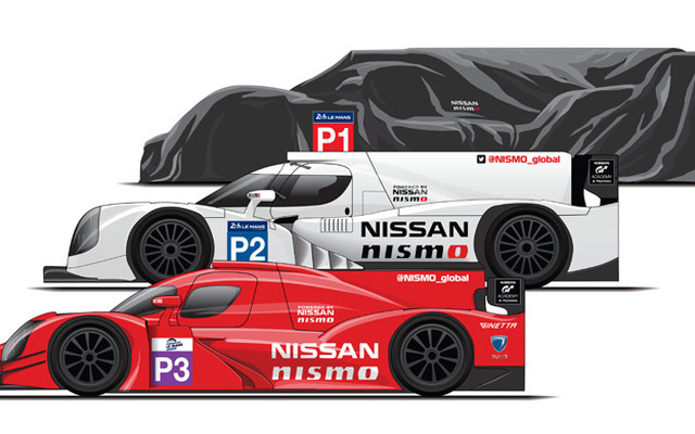 日産のWECマシン（’イメージ）