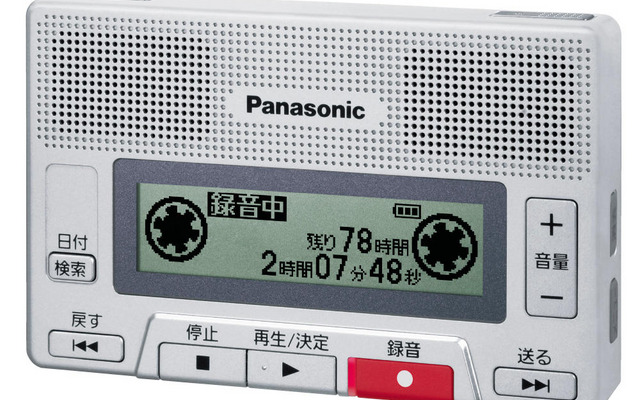 カセットテープ型ICレコーダー