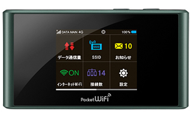 キャリアアグリゲーションに対応したモバイルWi-Fiルータ「Pocket WiFi SoftBank 303ZT」