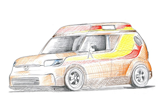 サイオンxB（トヨタカローラルミオン）のカスタマイズカーの予告イメージ