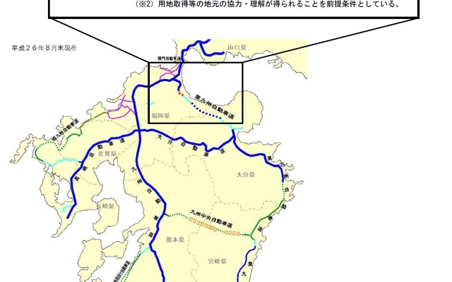 東九州自動車道 行橋IC～みやこ豊津IC、2014年12月に開通