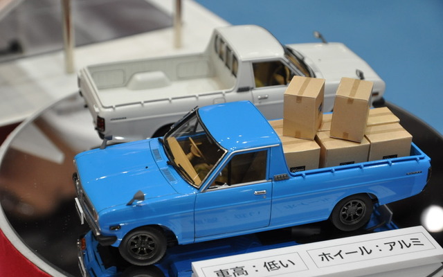 全日本模型ホビーショー14】完全新金型、24分の1「サニトラ