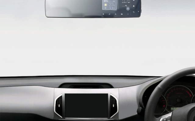 パイオニア・LTE通信モジュール搭載のミラー型車載機器