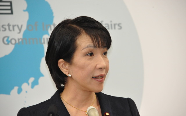 高市早苗総務相（30日・総務省）