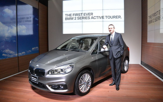 BMW 2シリーズ アクティブ ツアラー 発表会