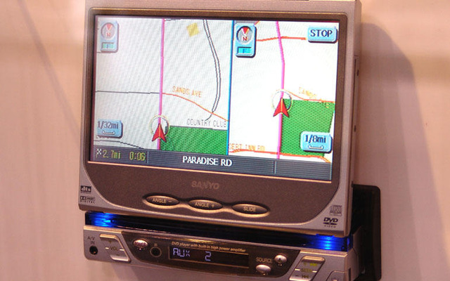 【CES 06】三洋も1DIN・AV一体型ナビ参入に積極的な展開