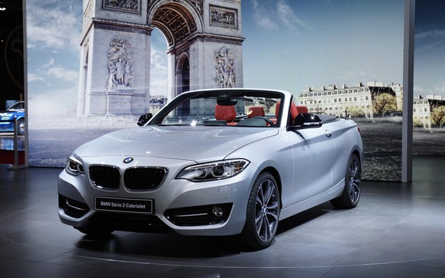BMW 2 シリーズ カブリオレ（パリモーターショー14）