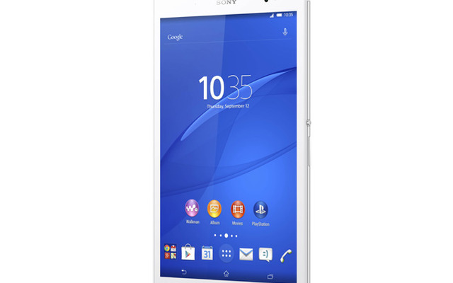 8型「Xperia Z3 Tablet Compact」Wi-Fiモデル。発売は11月7日