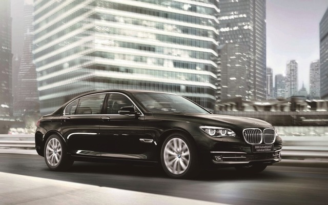 BMW・アクティブハイブリッド7 インディビジュアル・エディション