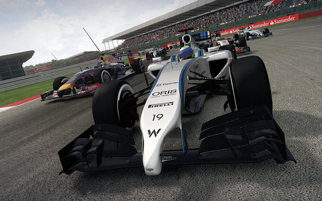 F1 2014 プレイ画面