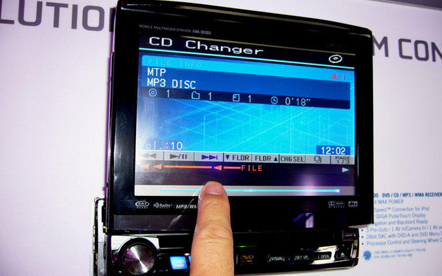 【CES 06】好評のパルスタッチコントロールが進化…アルパイン