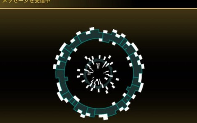 無機質でSFライクなデザインの『Ingress』。とある人物からのメッセージを受信することから、この果てなき戦いは始まるのです