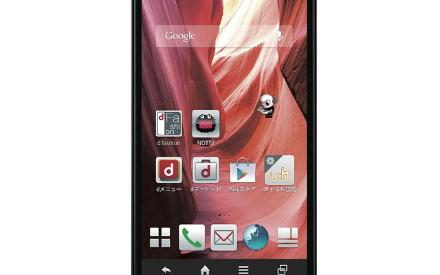 5インチIGZO搭載「AQUOS PHONE ZETA SH-01F」
